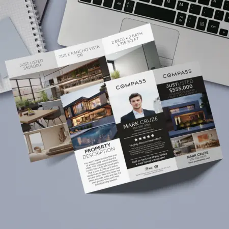 compass tri-fold brochures