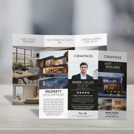 compass tri-fold brochures