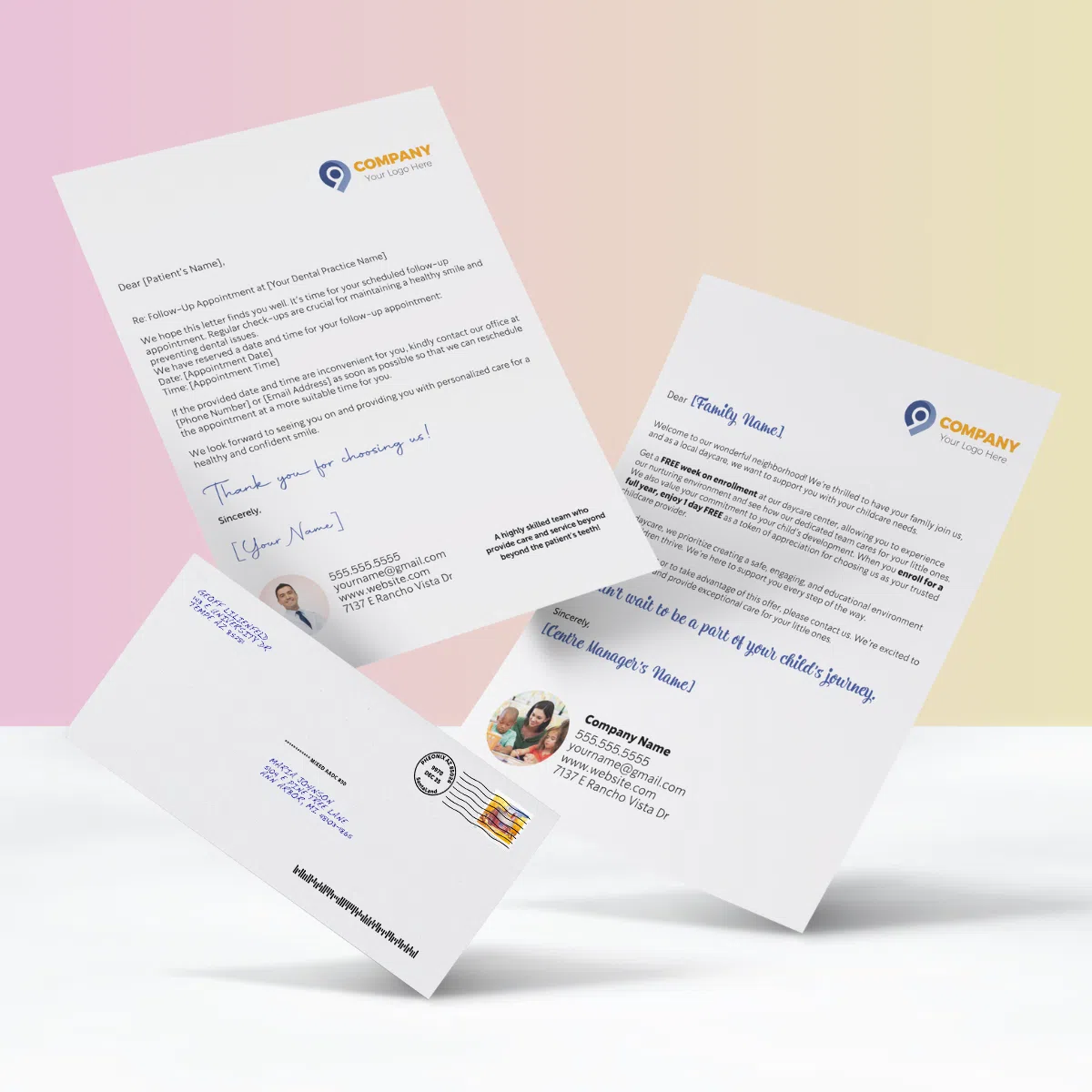 Direct mail letters for real estate