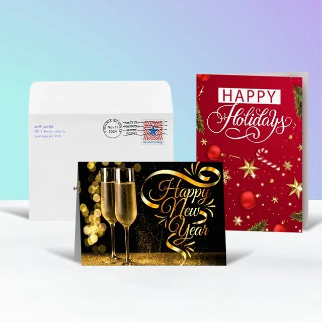 Direct mail greeting cards for real estate