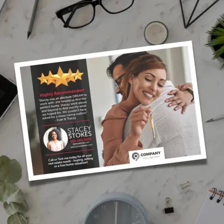 Client Testimonials Postcards