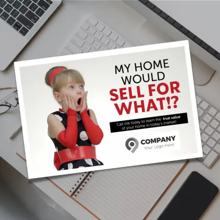 Kid Automated Seller Valuation Postcards