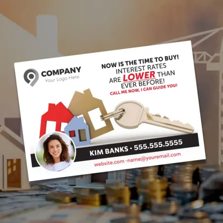 Low Interest Rates Postcards