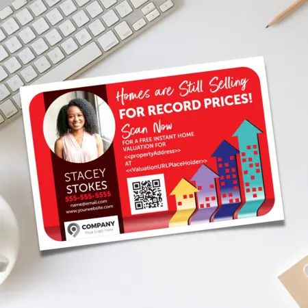 Automated Seller Valuation postcards