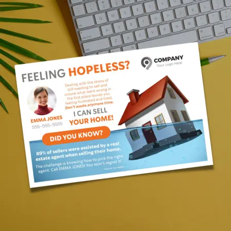 Expired listing postcards
