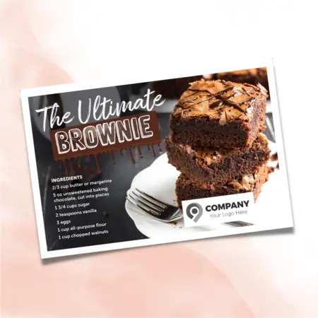 Real Estate Recipe Postcards