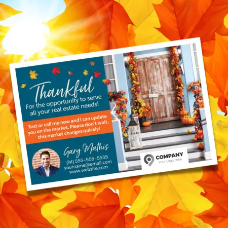 Thanksgiving Real Estate Postcards