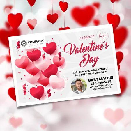 Real Estate Valentine Postcards