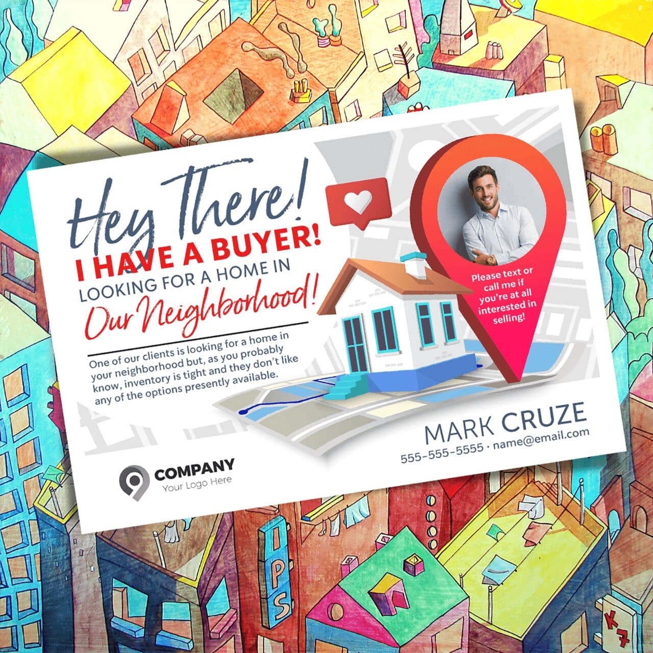 Just Listed Postcards