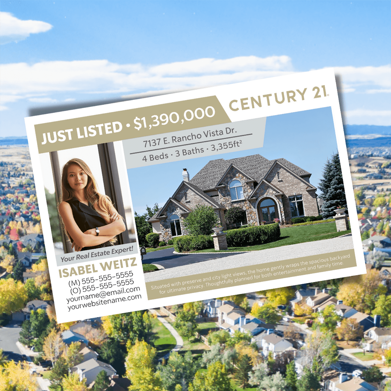 Real Estate Postcards