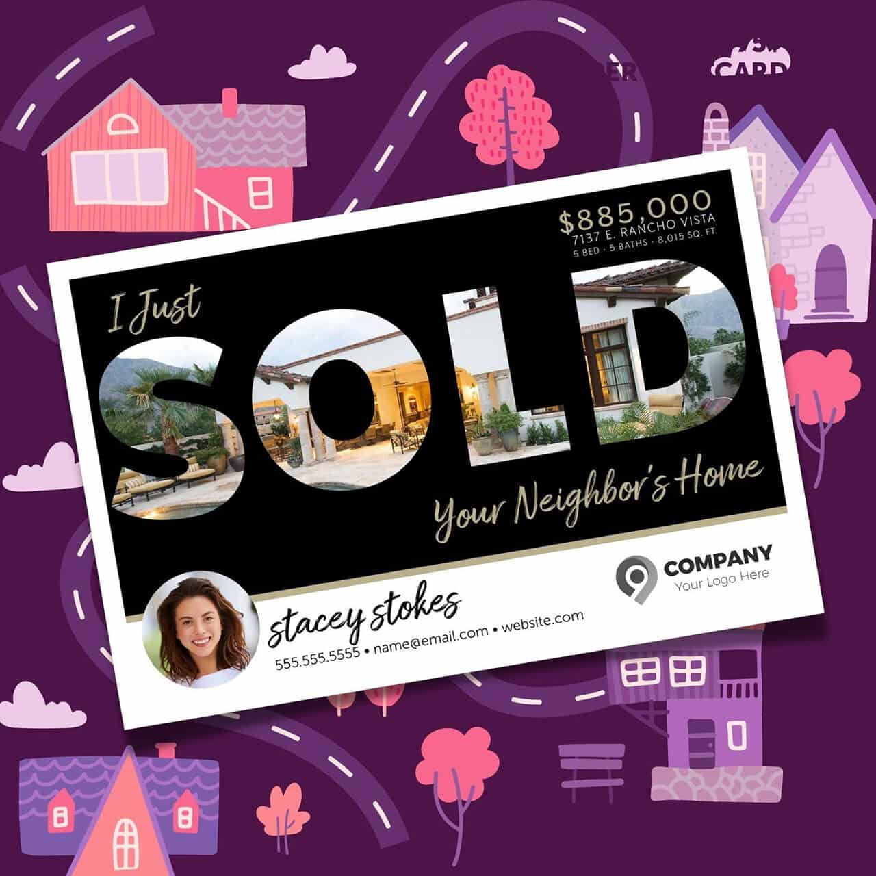 Real Estate Postcards