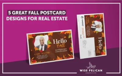 Fall Real Estate Postcards for Agents
