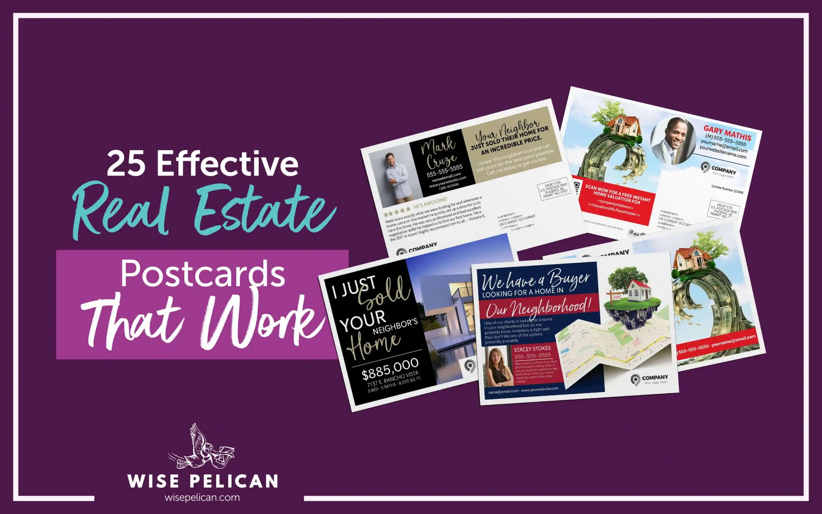 real estate direct mail postcards