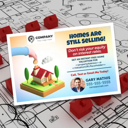 Automated Home Valuation Postcards 3