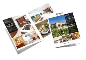Real estate brochures direct mail