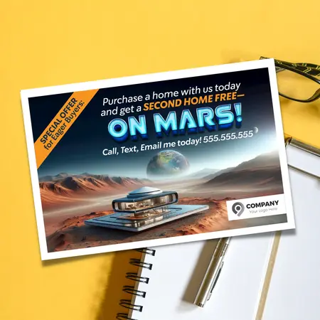 April Fools Real Estate Postcards