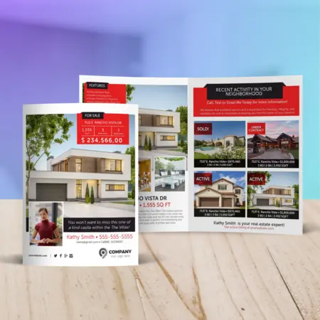 custom real estate brochure