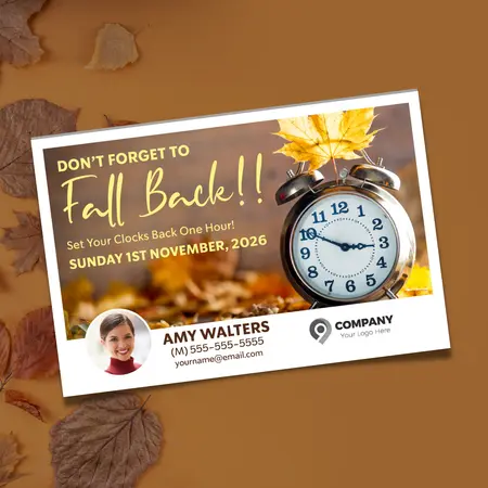 Fall Back Postcards
