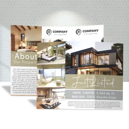 Luxury Tri-Fold Brochures