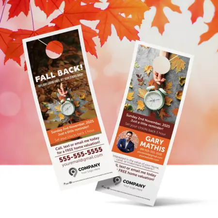 fall back door hangers